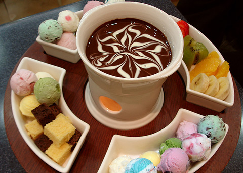 Ice Cream Fondue