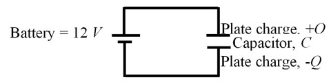 A Capacitor Diagram