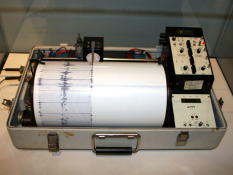 Image of a former state department seismometer