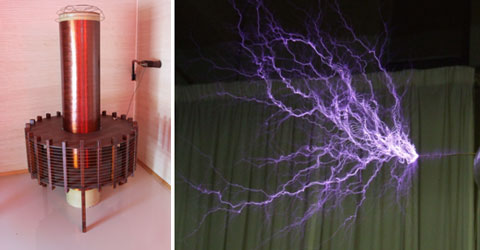 Tesla-Coil-Display