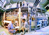 The particle decelerator in the ATHENA project at CERN (photo courtesy of CERN)