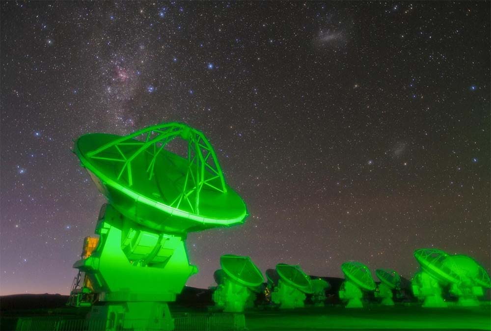 eight telescopes