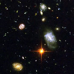 Another closeup from the Hubble Ultra Deep Field