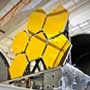 The first six flight ready James Webb Space Telescope's primary mirror segments are prepped to begin final cryogenic testing at NASA's Marshall Space Flight Center in Huntsville, Ala. 