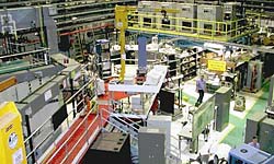 Argonne National Lab’s Intense Pulsed Neutron Source (IPNS) experimental area (photo courtesy of Argonne National Laboratory