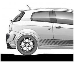 When the tires of a car or truck roll over a roadway, the maximum pavement deflection is just behind the path of travel. 