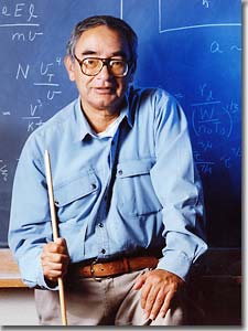 Navajo physicist Fred Begay derived a new electron temperature scaling law for laser-produced plasmas at Los Alamos National Laboratory