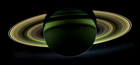 Cassini's view of Saturn