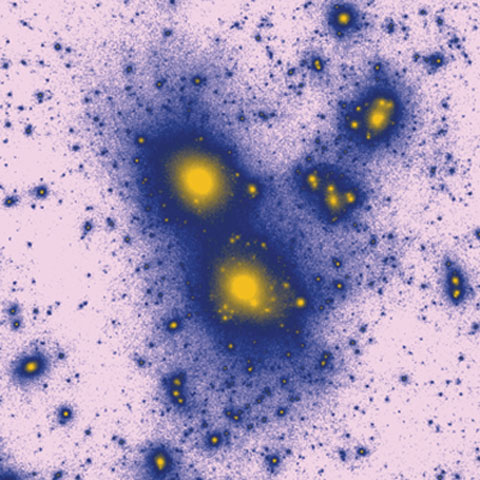 Dark-Matter-Simulation