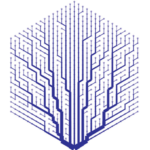 Optimal Biological Branching for a system with fixed fluid sources