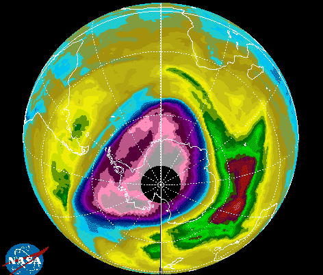 Cosmic rays could be a major contributor to ozone destruction over Antarctica.