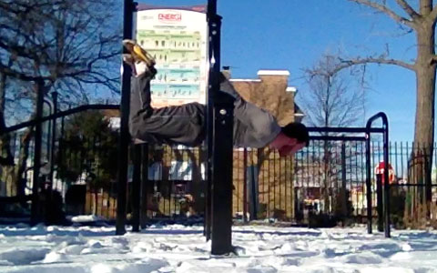 Half Lay Back Lever