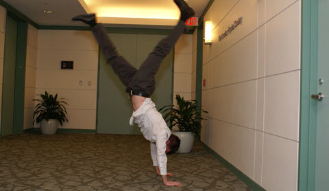 Bad Handstand Form