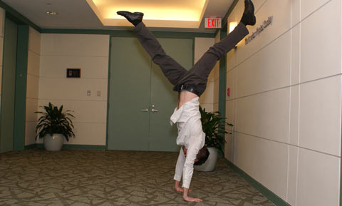 Handstand Yoga Spread