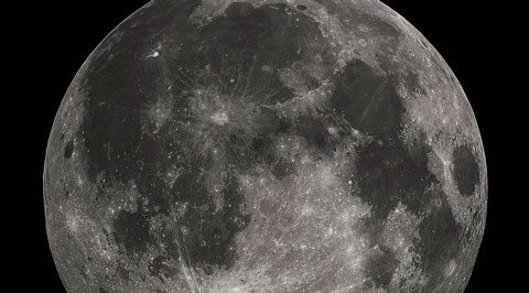 Examples of the Moon's Maria