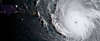 Hurricane Irma off the coast of Florida